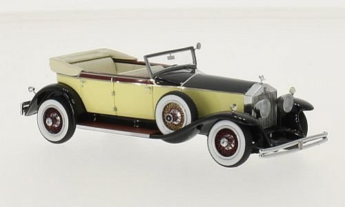 Rolls Royce Phantom I Newmarket, žltá/čierna , 1929